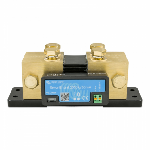 Victron 2000A 12V/24V/48V Battery Monitoring SmartShunt with Inbuilt Bluetooth