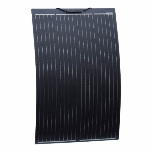 120W 12V semi-flexible dual battery solar charging kit