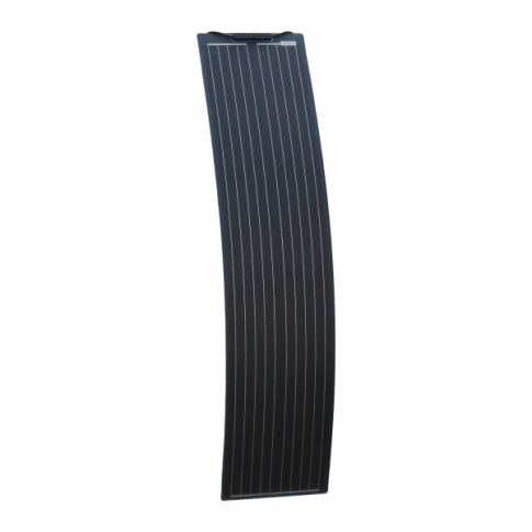 100W 12V ultra-narrow semi-flexible dual battery solar charging kit