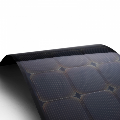 120W flexible CIGS solar panel with self-adhesive backing (Made in Sweden)