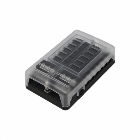 12 way fuse box with 24 blade fuses