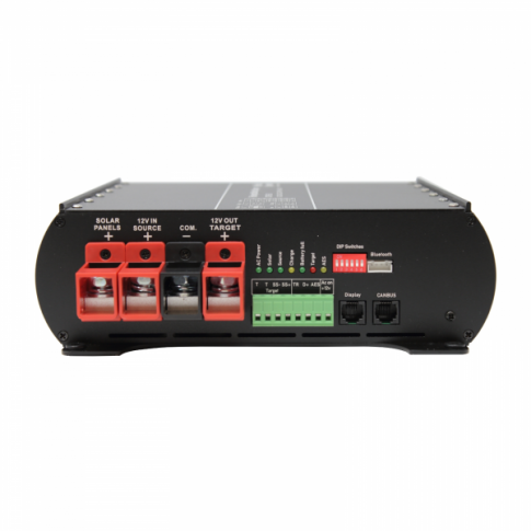 60A 12V DC to 12V DC Advanced Automatic Multi-Stage Triple Battery Charger with 30A MPPT solar input and 40A mains input for Lead Acid and Lithium Batteries