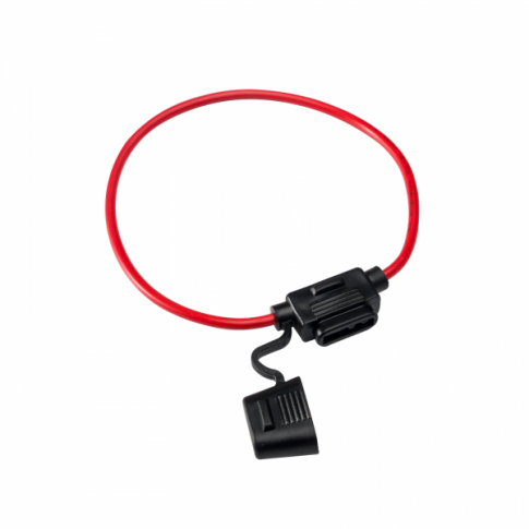 Blade Fuse Holder with 6.0mm__ Cable for Inline Protection - 340mm Length