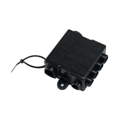 200A 12V/24V/48V fuse holder for 1 x MEGA and 4 x MIDI fuses