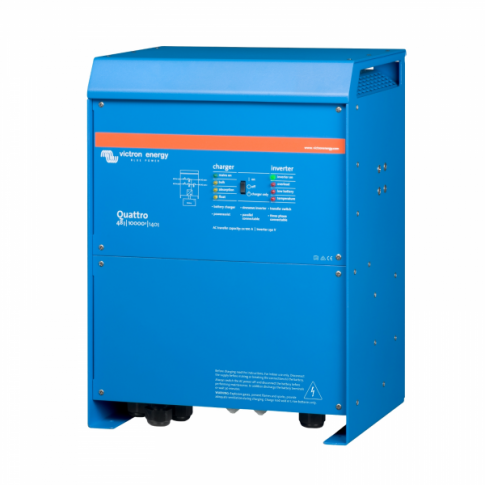 Victron Quattro 10000VA 48V inverter with 140A charger 48/10000/140-100/100 230V VE.Bus