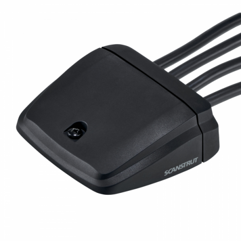 Scanstrut DS-H-MULTI-BLK Horizontal Black Cable Seal for Multiple Cables with Diameter up to 15mm