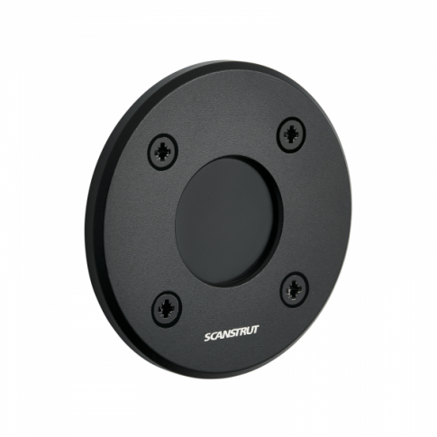 Scanstrut DS-LP-30-BLK Low Profile Black Cable Seal for single cables 9-14mm and connectors up to 30mm - Anodised Aluminium