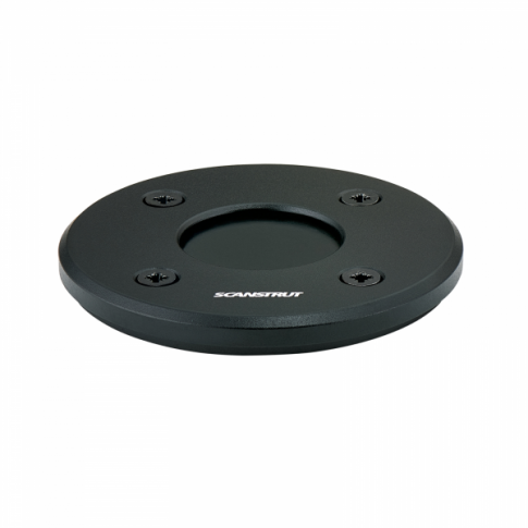 Scanstrut DS-LP-30-BLK Low Profile Black Cable Seal for single cables 9-14mm and connectors up to 30mm - Anodised Aluminium