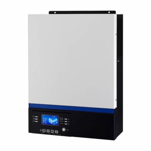 5kW Complete Off-grid Solar Power System with 2.6kW (6 x 430W) Sharp solar panels, 5kW hybrid inverter and 5kWh wall-mounted lithium battery