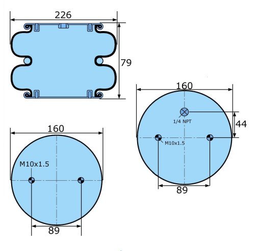 Firestone Air Spring - W01 M58 7887