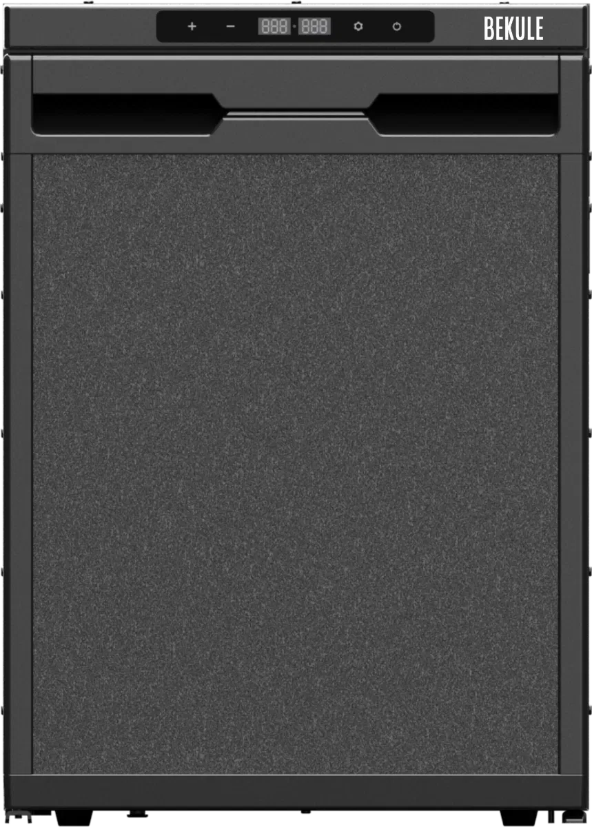 BEKULE - BK50X-B - 12/24v DC LG Compressor Fridge (Alpicool) 43.7L - Black