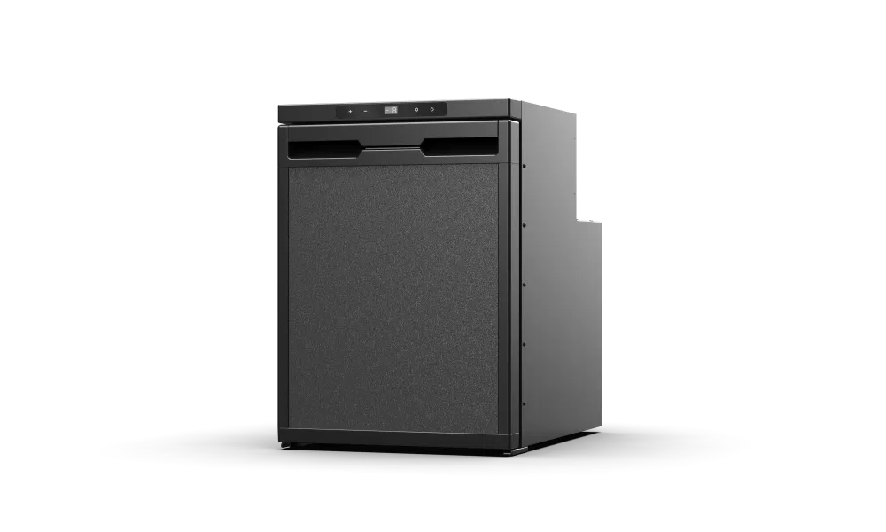 BEKULE - BK50X-B - 12/24v DC LG Compressor Fridge (Alpicool) 43.7L - Black