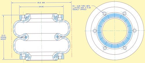Firestone Air Spring - W01-358-6833