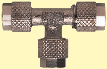 Tee Equal 6mm OD Tube