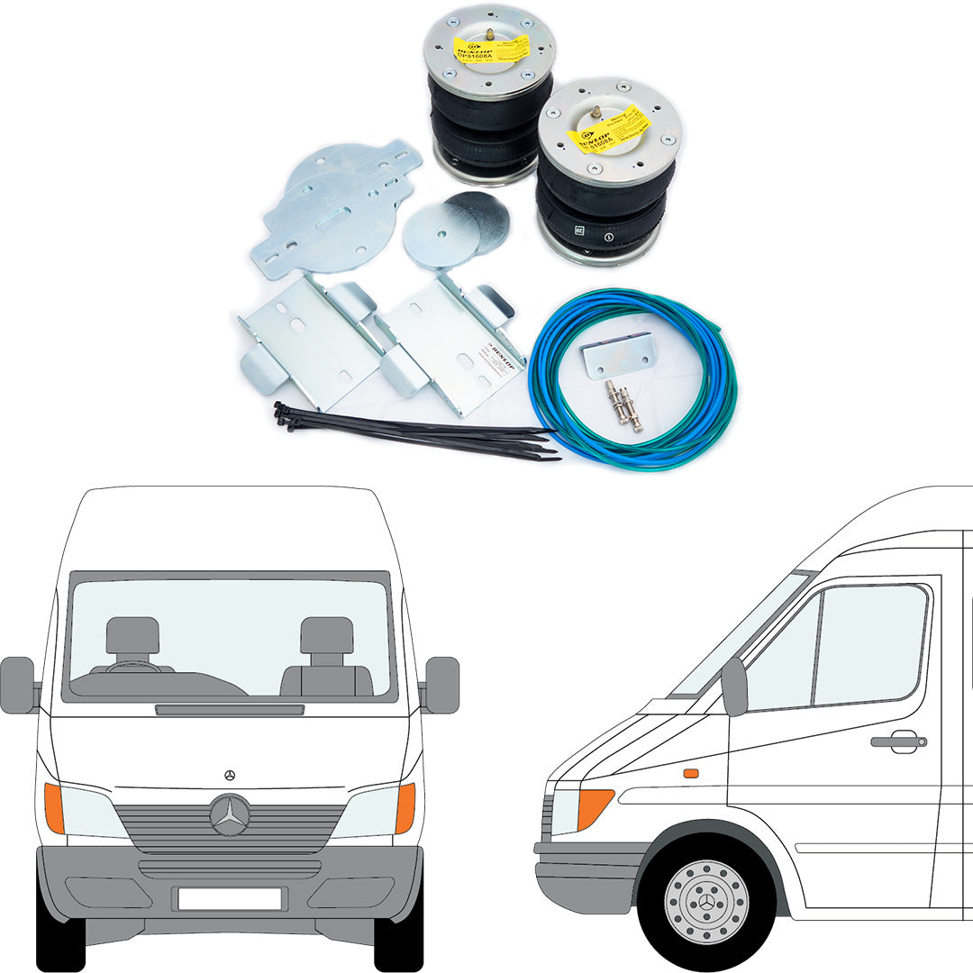 Dunlop Air Suspension Kit - VOLKSWAGEN LT-46 Double Tyres 1995-1996