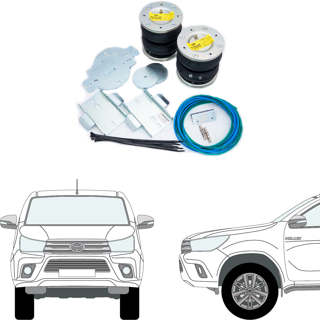 Dunlop Air Suspension Kit - TOYOTA HILUX 4WD 2016 onwards