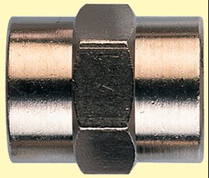 Female Socket/Coupler - Equal 1/4"BSP (Female Thread)