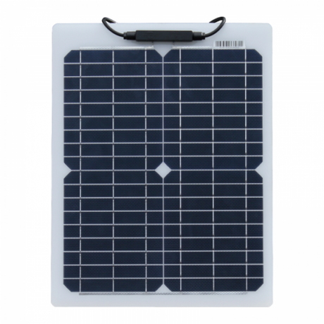 20W Reinforced semi-flexible solar panel with a durable ETFE coating