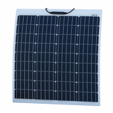 80W 12V Reinforced semi-flexible dual battery solar charging kit