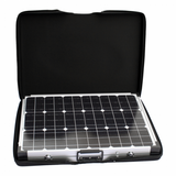100W 12V folding solar charging kit for camper, caravan, boat or any other 12V system