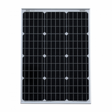 60W 12V solar charging kit with 10A controller, mounting brackets and cables