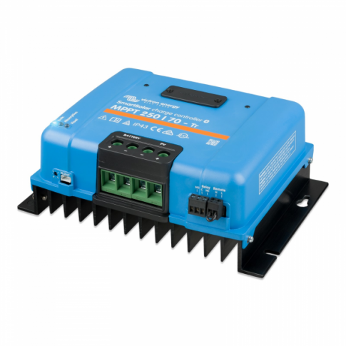 Victron SmartSolar MPPT 250/70 70A solar charge controller for solar panels up to 1000W (12V) / 2000W (24V) / 3000W (36V) / 4000W (48V) up to 250V (Bluetooth inbuilt)