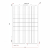 120W 12V semi-flexible dual battery solar charging kit