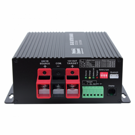 60A 24V DC to 12V DC Advanced Automatic Multi-Stage Battery-to-Battery Charger for Lead Acid and Lithium Batteries