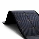 125W flexible CIGS solar panel with self-adhesive backing (Made in Sweden)