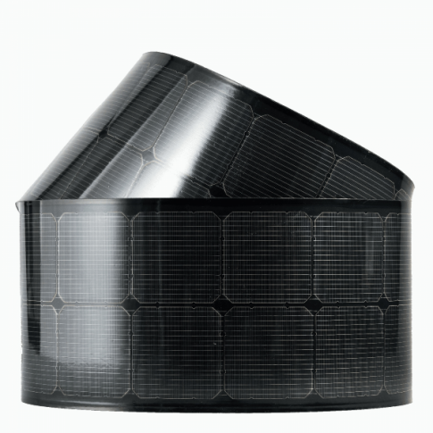 165W flexible CIGS solar panel with self-adhesive backing (Made in Sweden)
