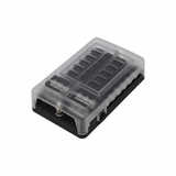 12 way fuse box with 24 blade fuses
