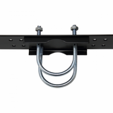 Adjustable pole and wall mounting bracket for solar panels up to 550mm wide