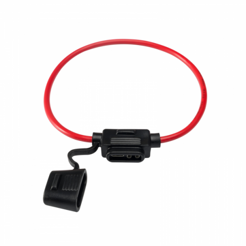 Blade Fuse Holder with 6.0mm__ Cable for Inline Protection - 340mm Length