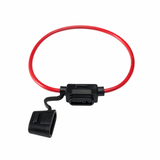 Blade Fuse Holder with 6.0mm__ Cable for Inline Protection - 340mm Length