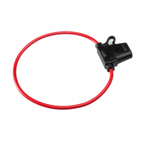 Blade Fuse Holder with 6.0mm__ Cable for Inline Protection - 340mm Length