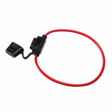 Blade Fuse Holder with 6.0mm__ Cable for Inline Protection - 340mm Length