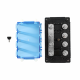 4-Way MEGA Fuse Holder with Protective Cover __Ò Supports 4 x MEGA Fuses