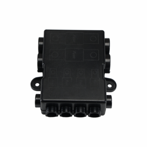 200A 12V/24V/48V fuse holder for 2 x MEGA and 4 x MIDI fuses