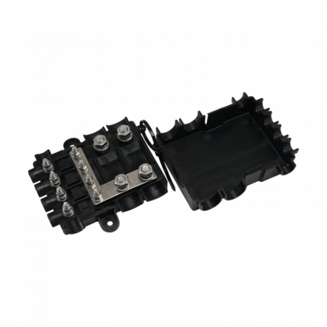 200A 12V/24V/48V fuse holder for 2 x MEGA and 4 x MIDI fuses