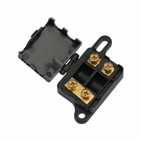 2-Way MIDI Fuse Holder with Protective Cover __Ò Supports 2 x MIDI Fuses