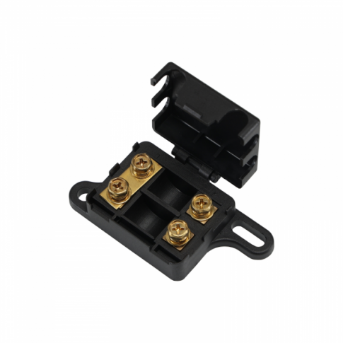 2-Way MIDI Fuse Holder with Protective Cover __Ò Supports 2 x MIDI Fuses