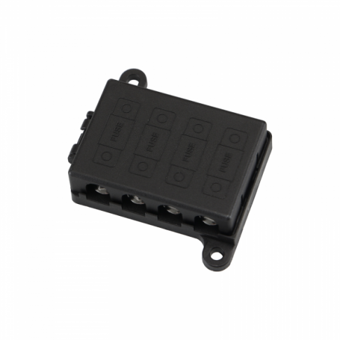4-Way MIDI Fuse Holder with Protective Cover __Ò Supports 4 x MIDI Fuses