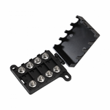 4-Way MIDI Fuse Holder with Protective Cover __Ò Supports 4 x MIDI Fuses