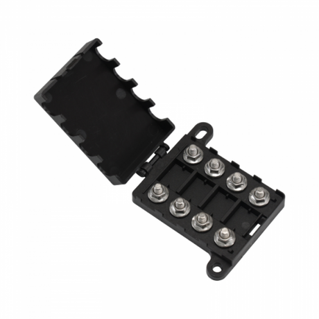 4-Way MIDI Fuse Holder with Protective Cover __Ò Supports 4 x MIDI Fuses