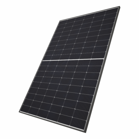 Pallet of 36 x 410W Sharp NU-JC410B Black Frame Monocrystalline Solar panels with high-efficiency PERC cells
