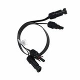 MC4 to MC4 4.0mm__ Flat Extension Cable __Ò 50cm length
