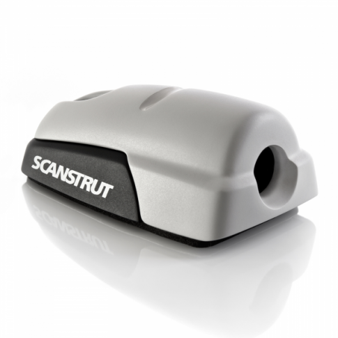Scanstrut DS-H10 Horizontal Cable Seal - Waterproof Cable Gland for 6-10mm Cables, IP68 Rated, UV-Stable Plastic, Screw Mount - Grey
