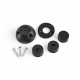 Scanstrut DS16-P-BLK Vertical Cable Seal __Ò IP68 Waterproof Gland for 2-8mm Cables, UV-Stable Plastic - Black