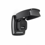 Scanstrut SC-USB-F1 Flip Pro Dual USB-A & USB-C Charging Socket __Ò 12V/24V Marine & RV Waterproof Charger