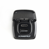 Scanstrut SC-USB-F1 Flip Pro Dual USB-A & USB-C Charging Socket __Ò 12V/24V Marine & RV Waterproof Charger